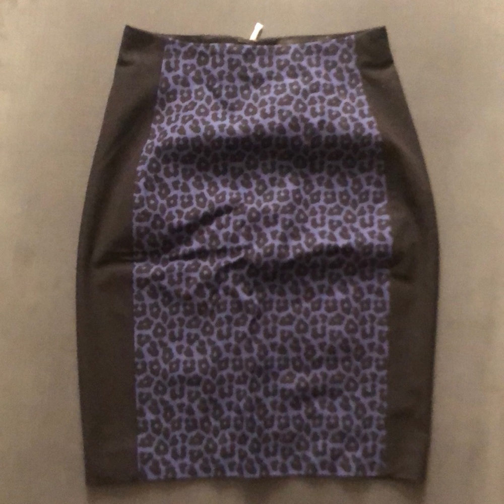 Banana Republic | Roland Mouret leopard pencil skirt
